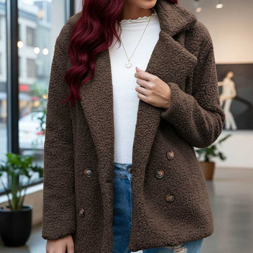Lafayte Fluffy Coat