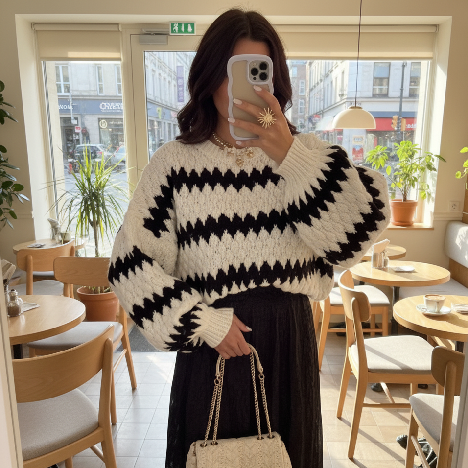 Lafayte Knitted Loose Sweater
