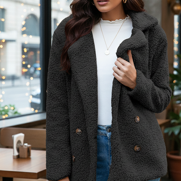 Lafayte Fluffy Coat