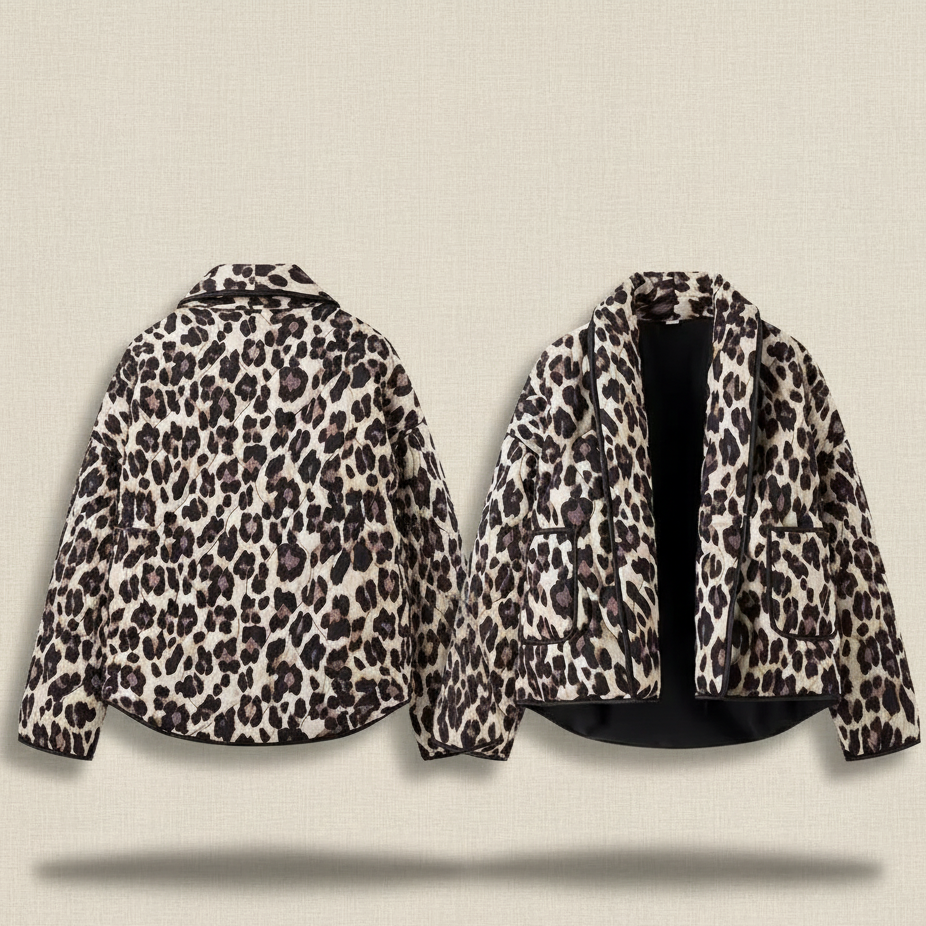 Lafayte Vintage Leopard Jacket