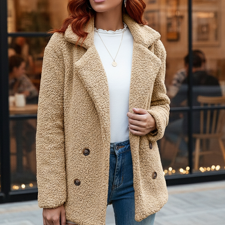 Lafayte Fluffy Coat