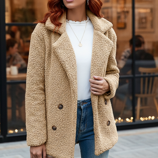 Lafayte Fluffy Coat