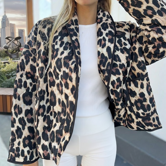 Lafayte Vintage Leopard Jacket