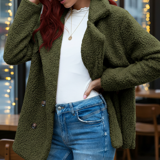 Lafayte Fluffy Coat